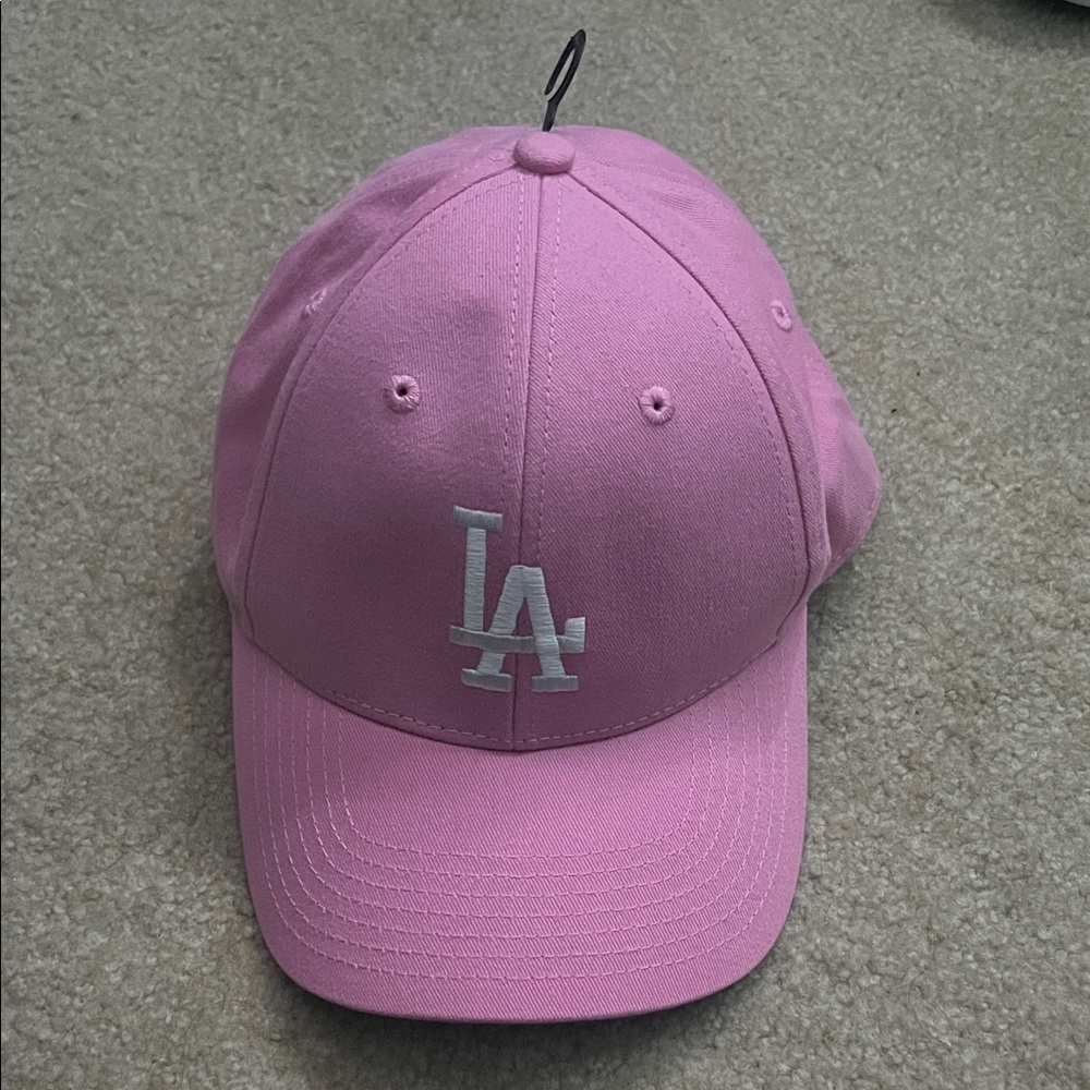 Pink LA Kids Baseball Cap - Picture 4 of 4